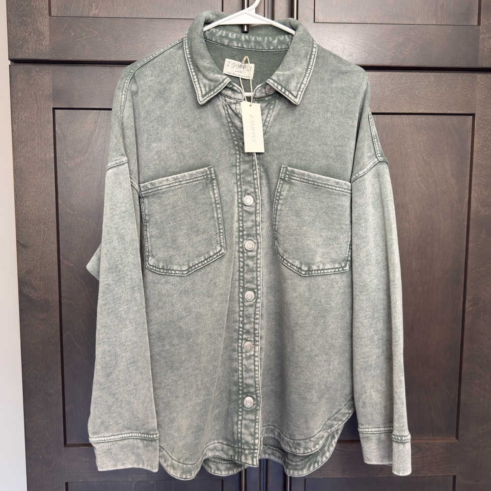 All Day Washed Knit Shacket
Z SUPPLY Large